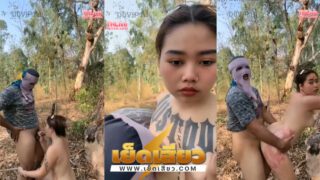 คลิปหลุด THLive Khimmy น้องคิมมี่สาวอวบนมโตไลฟ์สดเย็ดกับหนุ่มไทบ้านเย็ดกันในป่ายูคา โดนจับกระเด้าหีรัวๆแบบไม่ยั้งเลย